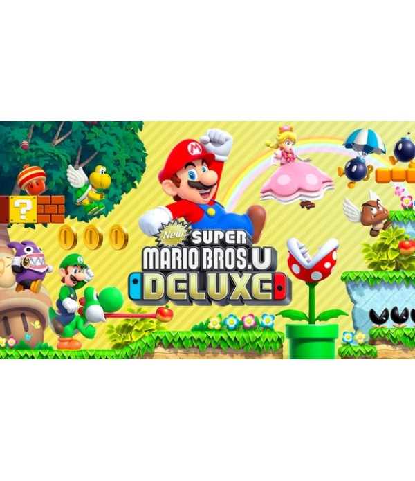 New Super Mario Bros. U Deluxe Switch Clé Maroc - 1