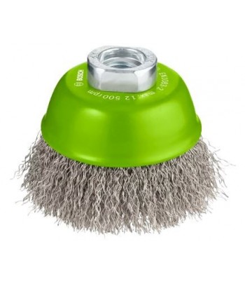BOSCH Brosse Boisseau inoxydable 65 mm, 0,3 mm Maroc - 1