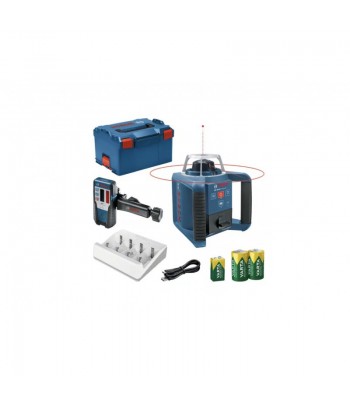 BOSCH Laser rotatif GRL 300 HV + Cellule de réception LR 1 dans L-BOXX Maroc - 1