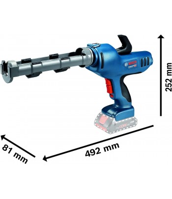 BOSCH Pistolet à Mastic sans-fil GCG 18V-310 Maroc - 3