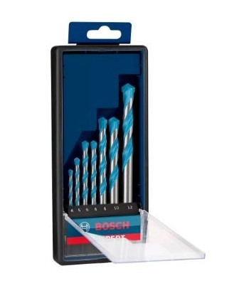 BOSCH Coffret de 7 forets EXPERT MultiConstruction CYL-9, 4/5/6/6/8/10/12 mm Maroc - 1