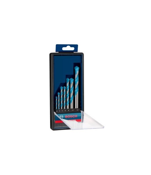 BOSCH Coffret de 7 forets EXPERT MultiConstruction CYL-9, 4/5/6/6/8/10/12 mm Maroc - 1