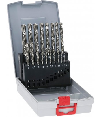 BOSCH Coffret de forets hélicoïdaux PRO Metal HSS-G, 19 pièces Maroc - 1