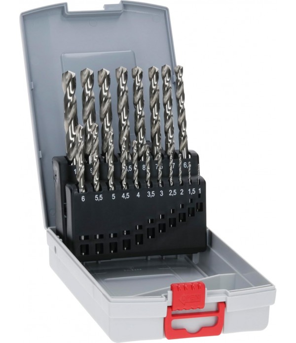 BOSCH Coffret de forets hélicoïdaux PRO Metal HSS-G, 19 pièces Maroc - 1