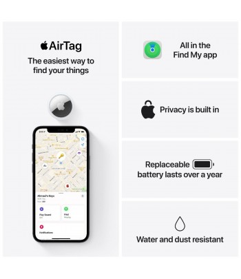 Apple AirTag (Pack 4 pcs) Maroc - 2