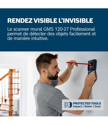 BOSCH Scanner mural GMS 120-27 Maroc - 3