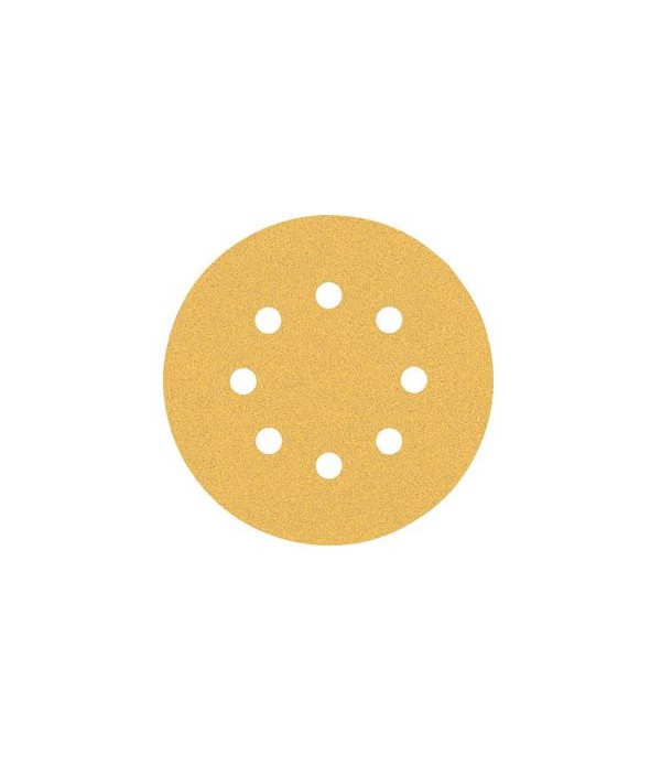 BOSCH Feuille abrasive EXPERT C470 à 8 trous pour ponceuses excentriques 125 mm, G 80, 50 pièces Maroc - 1