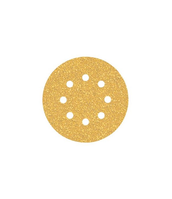 Feuille abrasive EXPERT C470 à 8 trous pour ponceuses excentriques 125 mm, G 40, 50 pièces Maroc - 1