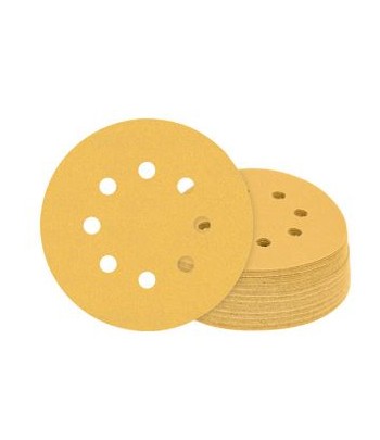 BOSCH Feuille abrasive EXPERT C470 à 8 trous pour ponceuses excentriques 125 mm, G 120, 50 pièces Maroc - 2