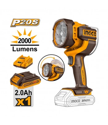 INGCO Lampe de travail sans fil Maroc - 1