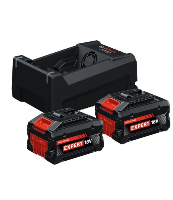 BOSCH 2 batteries EXBA 18V-55 + GAL 12V/18V-80 Maroc - 1