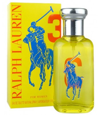 Ralph Lauren The Big Pony 3 Yellow pour Femme Maroc - 1