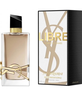 Yves Saint Laurent Libre Flowers & Flames edp florale pour Femme Maroc - 1
