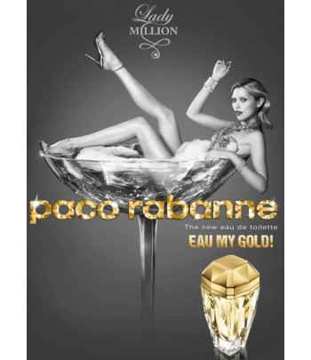 Paco Rabanne Lady Million Eau My Gold! Pour Femme Maroc - 3
