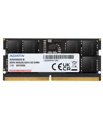 ADATA Barrette mémoire 8GB DDR5 5600 MT/S SO-DIMM Maroc - 2