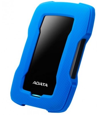 ADATA disque dur externe HD330-2TB USB 3.1-Anti choc SLIM BLUE Maroc - 1