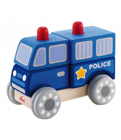 Sevi Jeu Emboîtement Police 13 cm Sevi Jeu Emboîtement Police 13 cm
